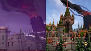 "This castle looks better than in the game!": Minecraft player recreates popular Castle Doom from Fortnite