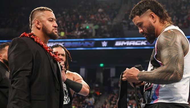 Solo Sikoa sends one-word message to Jey Uso after The Bloodline destroyed Roman Reigns and Jimmy Uso on SmackDown