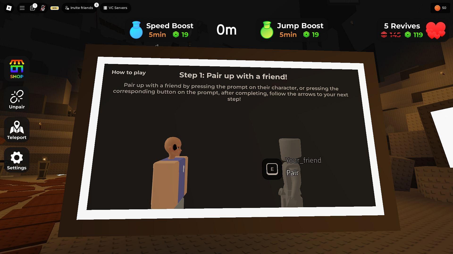 Gameplay Instructions for Grab! (Image via Roblox)