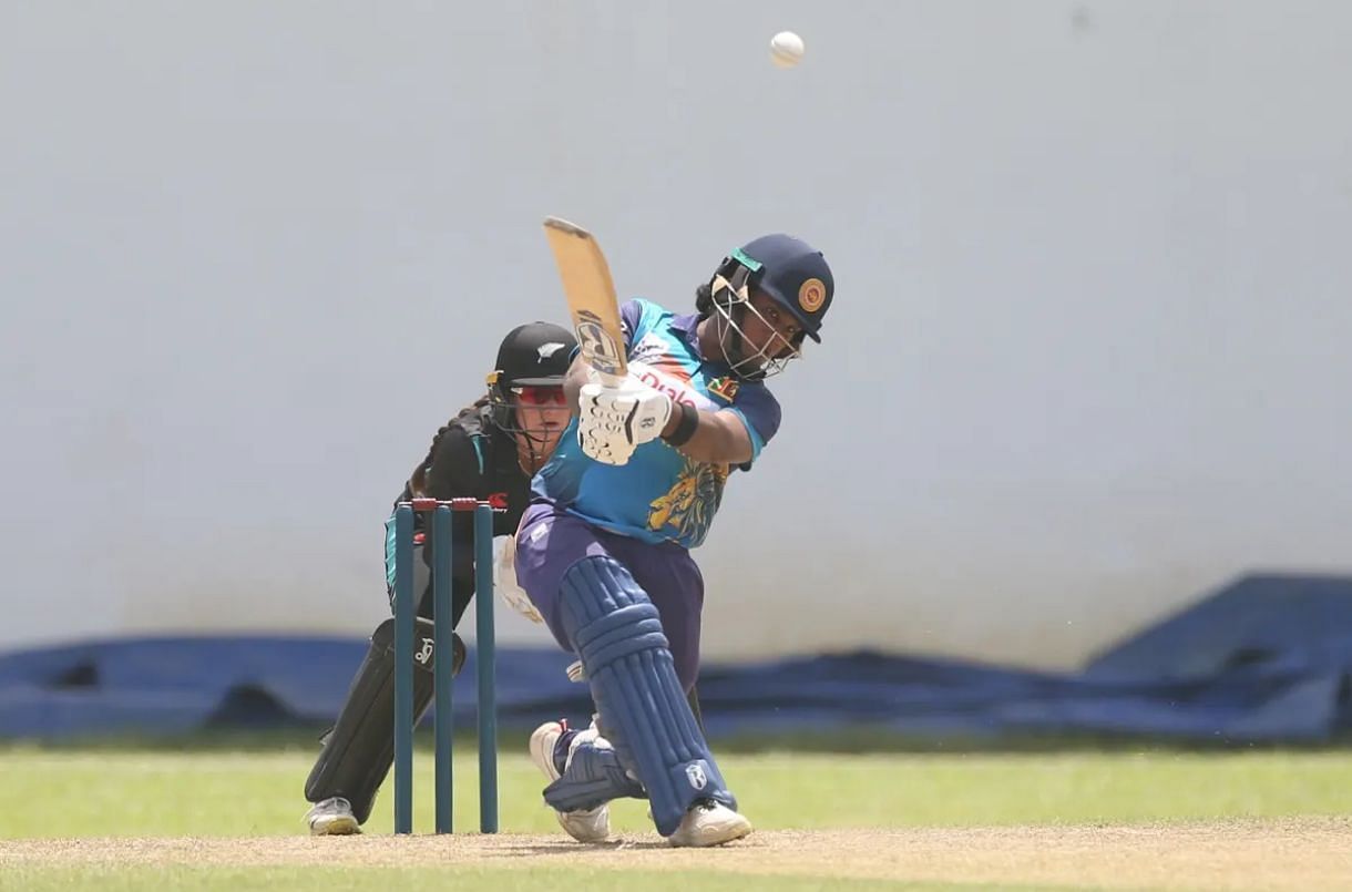 Chamari Athapaththu for Sri Lanka vs New Zealand [Getty Images]