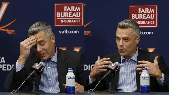 Emotional Tony Bennett chokes up while revealing the real reason for leaving Virginia HC job: “The hardest thing to say”