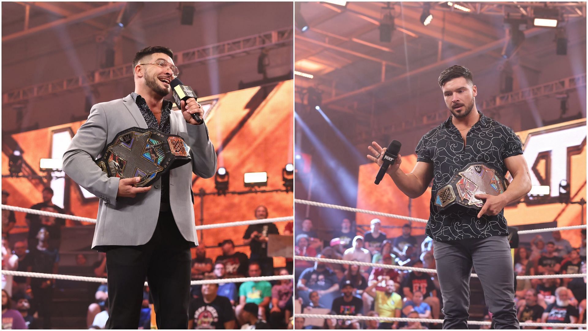 Ethan Page is a former NXT Champion. (Pictures via: The star