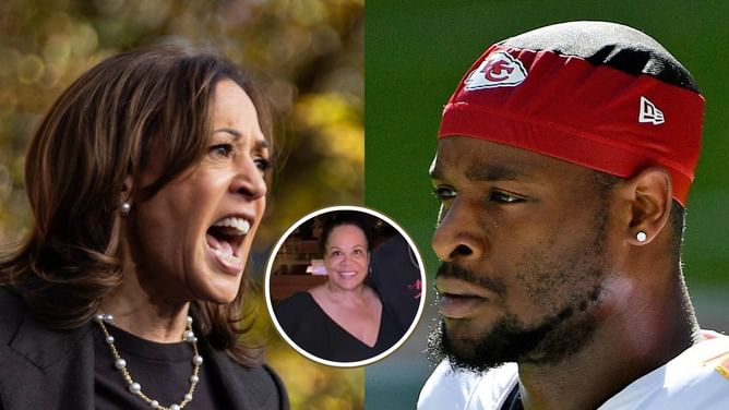 Michael Jordan's ex-wife Juanita Vanoy reacts to ex-ESPN analyst mocking Le’Veon Bell’s Kamala Harris insult