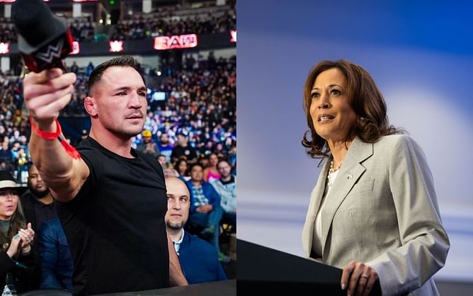 "She directly rejects his name" - UFC fighter Michael Chandler criticizes Kamala Harris for apparent anti-Christian jibe at rally