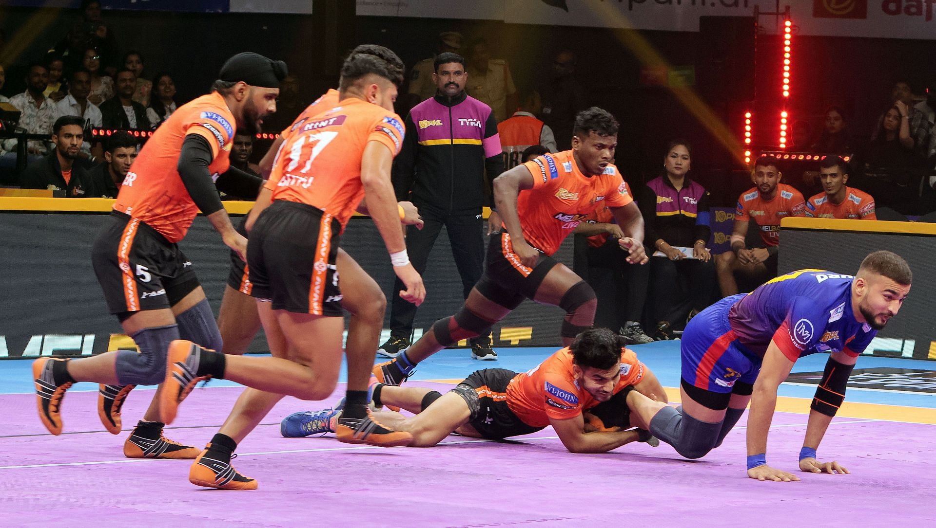 Dabang Delhi vs U Mumba (Credits: PKL)