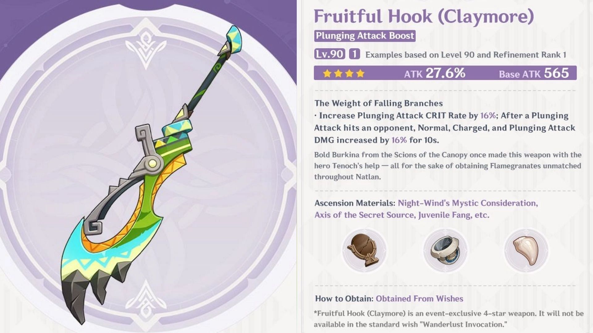 Fruitful Hook (Image via HoYoverse)