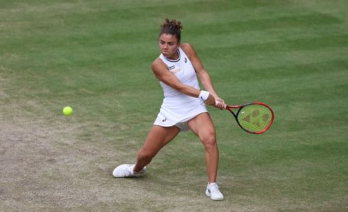 Jasmine Paolini at the 2024 Wimbledon Championships. Image:Getty