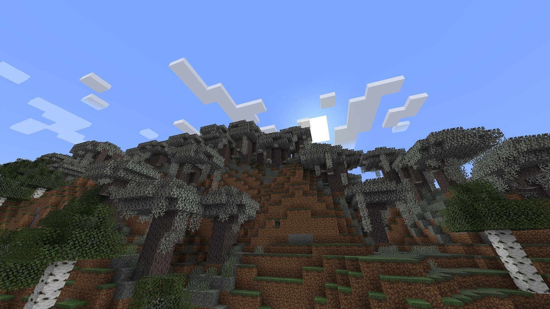 The low altitude makes it one of the most accessible Pale Garden seeds (Image via Mojang Studios)