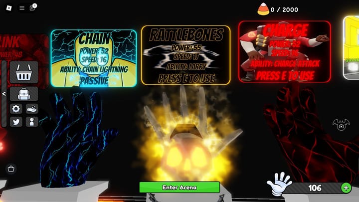 How to get the Rattlebones Glove in Slap Battles