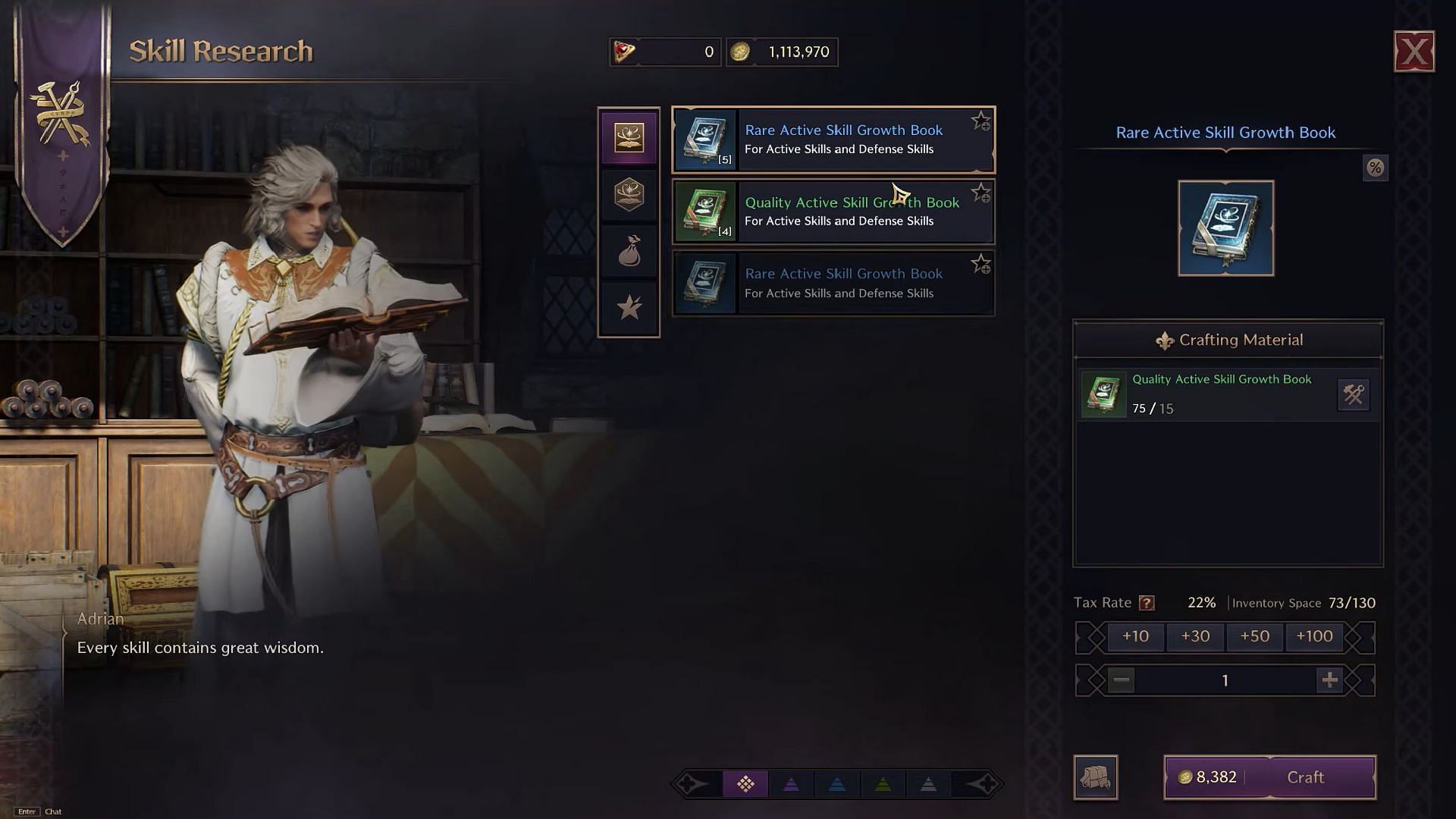 Skill Growth Books in Throne and Liberty (Image via NCSoft || YouTube@MySpaceGuide)