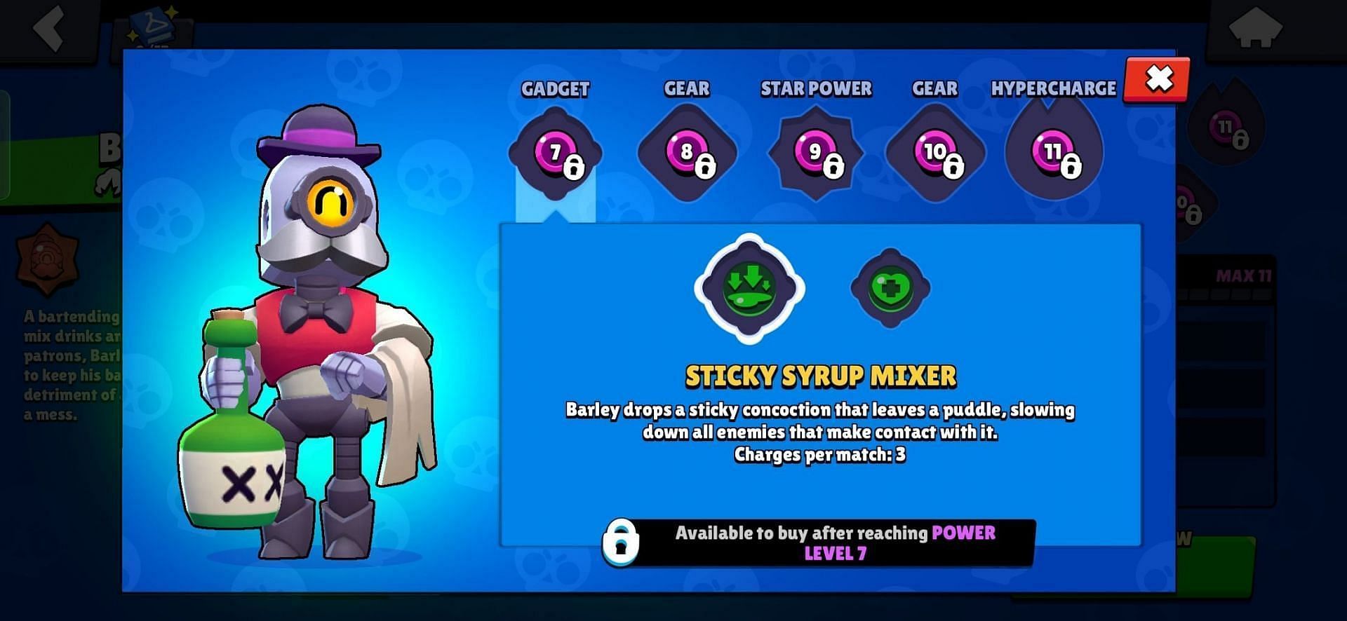 It makes it impossible for the quick-moving targets to evade or avoid his AoE abilities(Image via Supercell)