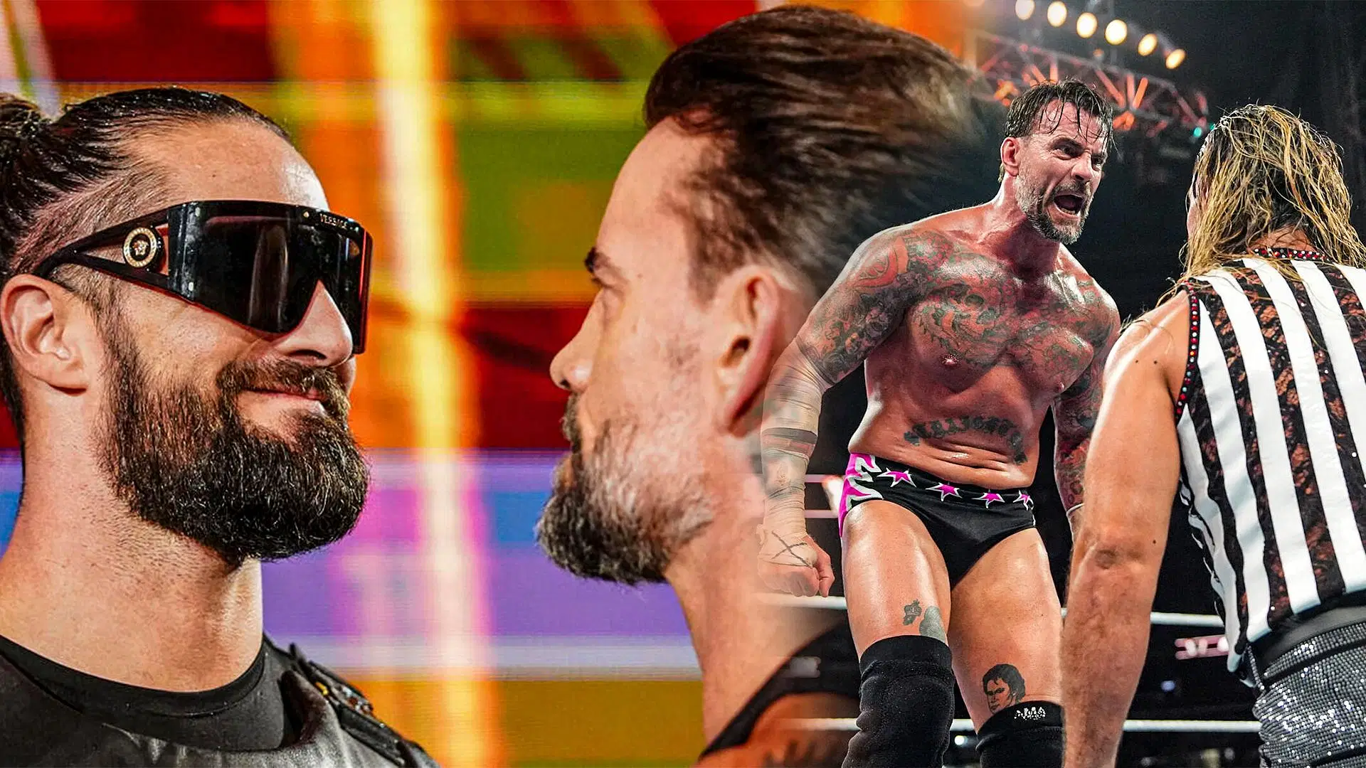 Seth Rollins had a face-off with CM Punk on RAW! (Pic Credit: WWE.Com)
