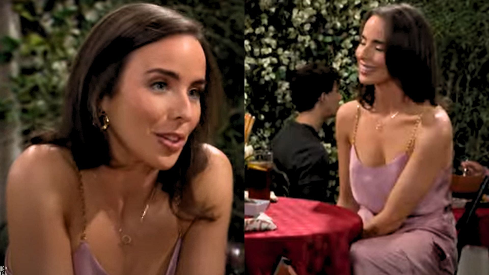 Ashleigh&#039;s ivy in some scenes from the soap (Image via YouTube/boldandbeautiful)