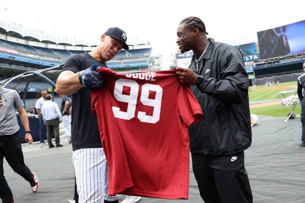 What is Aaron Judge's Jersey Number?