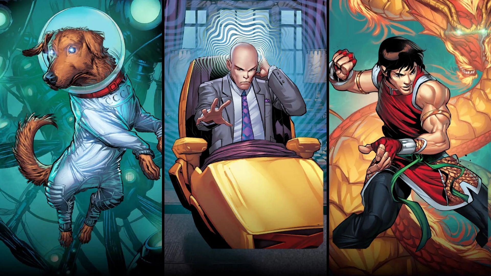 Control cards like Professor X in Marvel Snap Daredevil deck help in denying opponents the chance to play more cards (Image via Nuverse)