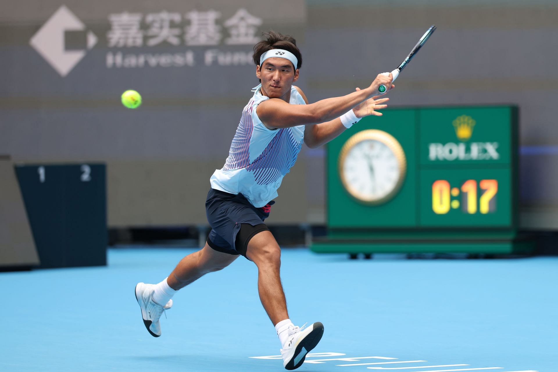 Bu Yunhaokete in action at the 2024 China Open (Picture: Getty)