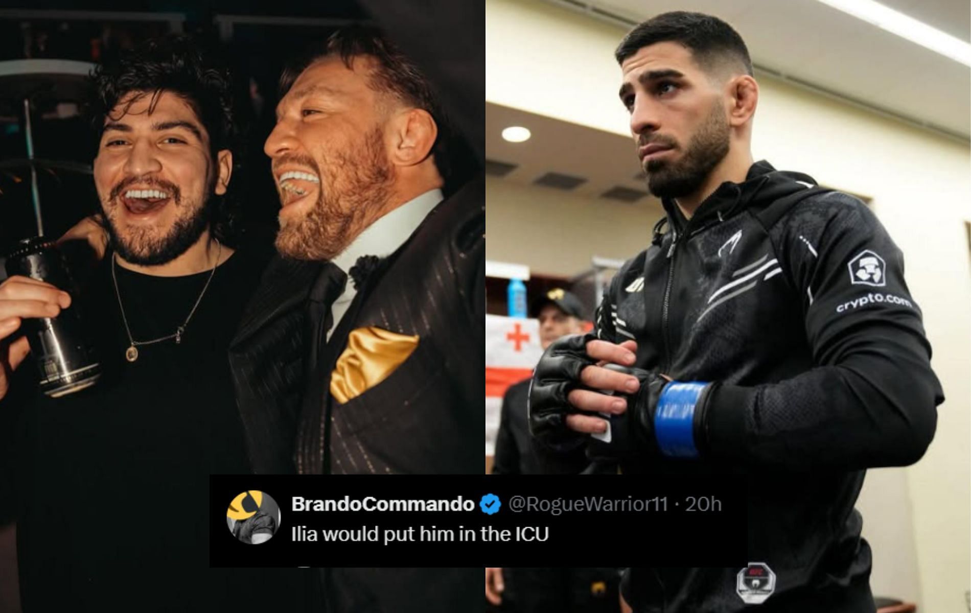 Fans react to Dillon Danis