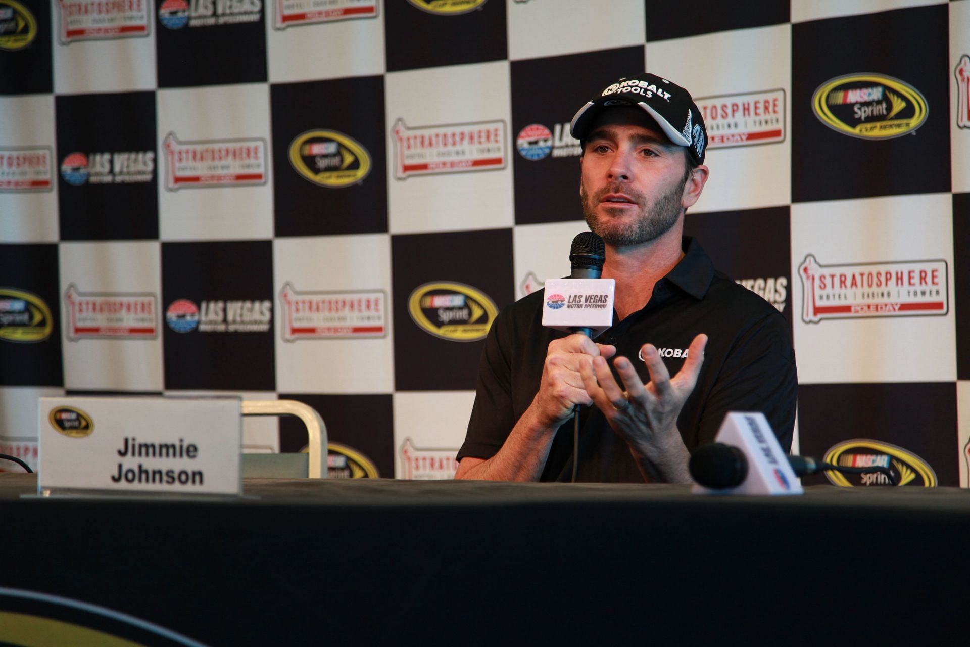 AUTO: MAR 07 NASCAR - Sprint Cup Series - Kobalt 400 - Driver Press Conferences - Source: Getty