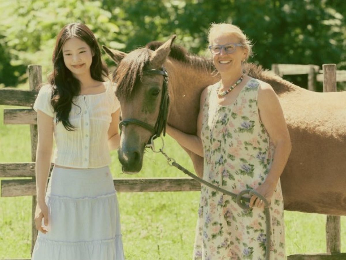 BLACKPINK&#039;s Jennie in a still from My Name is Gabriel (Image via Disney+)