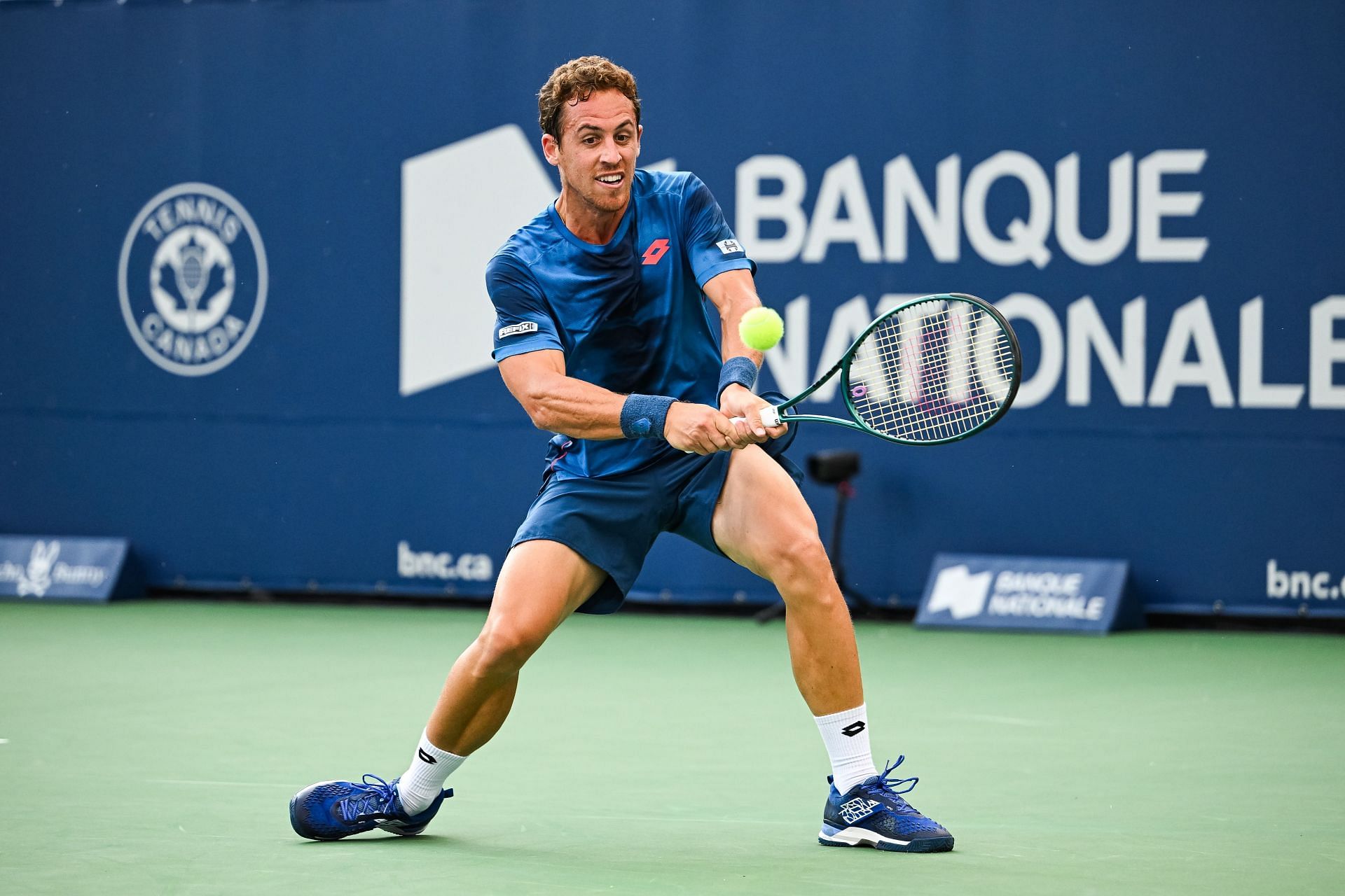 Roberto Carballes Baena at the Canadian Open 2024. (Photo: Getty)