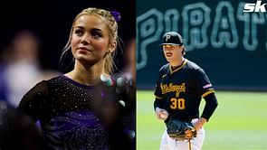WATCH: Paul Skenes' girlfriend Olivia Dunne brings locker room fun to life with LSU teammates