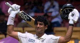 [Watch] Rachin Ravindra hits a boundary off Ravichandran Ashwin to reach his century in 2024 IND vs NZ 1st Test