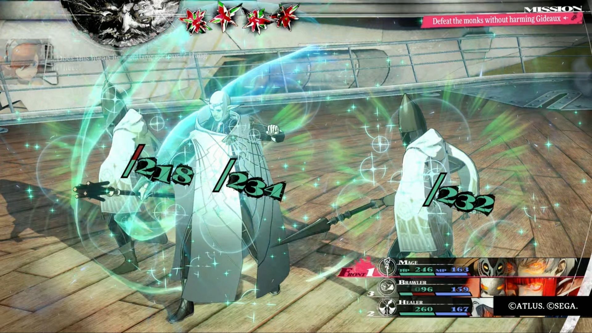 Nothing is benevolent about making this fight drag on even longer (Image via Atlus)