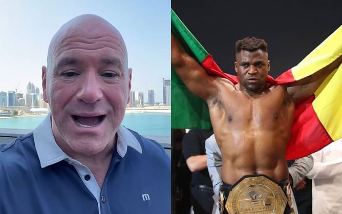 "I was going to cut Francis when he lost two in a row" - Dana White continues verbal beef with 'The Predator' who is "all about the money"