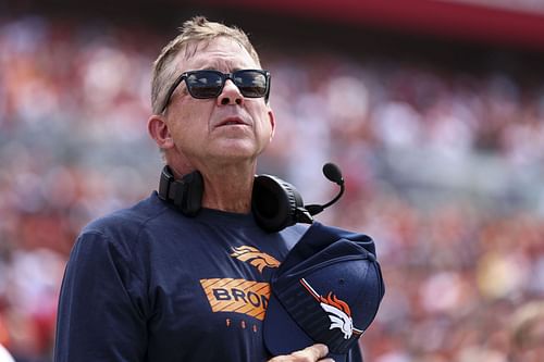 Surprise onside kick guru Sean Payton at Denver Broncos v Tampa Bay Buccaneers - Source: Getty