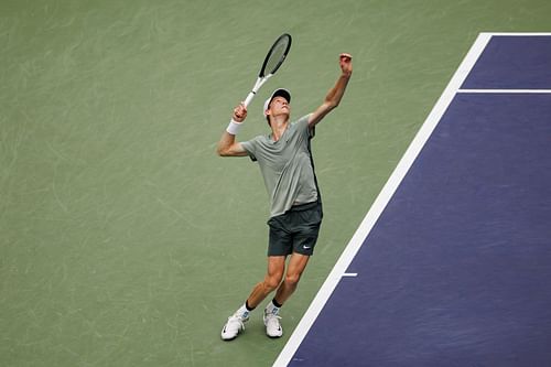 Jannik Sinner in the 2024 Shanghai Rolex Masters - Day 11 - Source: Getty