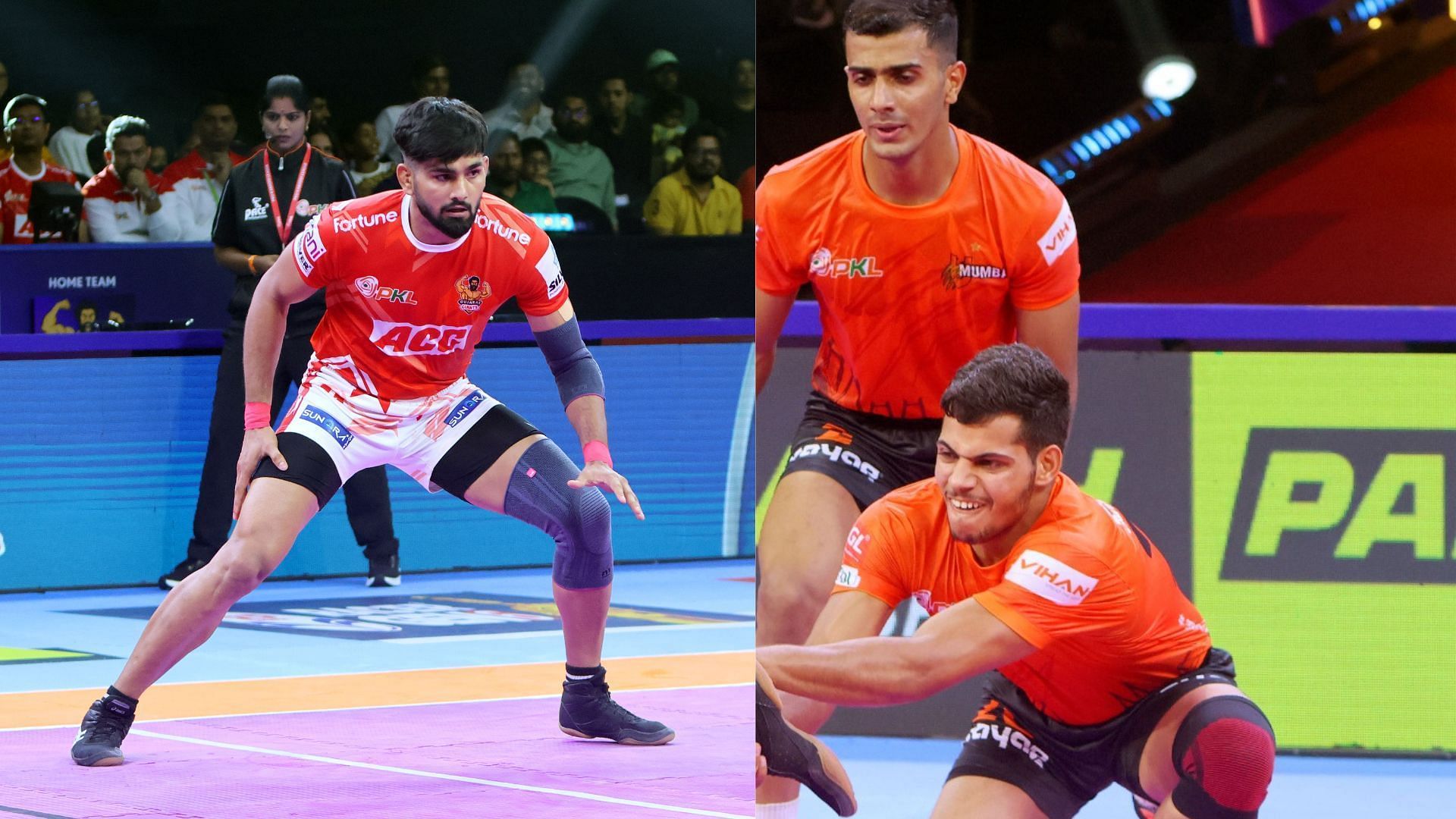 GUJ vs MUM Pro Kabaddi 2024, GUJ vs MUM Preview, probable starting 7s