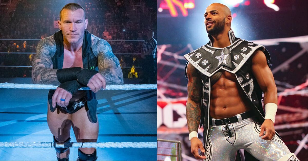 Randy Orton (left) and Ricochet (right) [Source: WWE gallery]