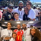 NASCAR showcases millionaire actor Omari Hardwick with Michael Jordan's stars Bubba Wallace and Tyler Reddick