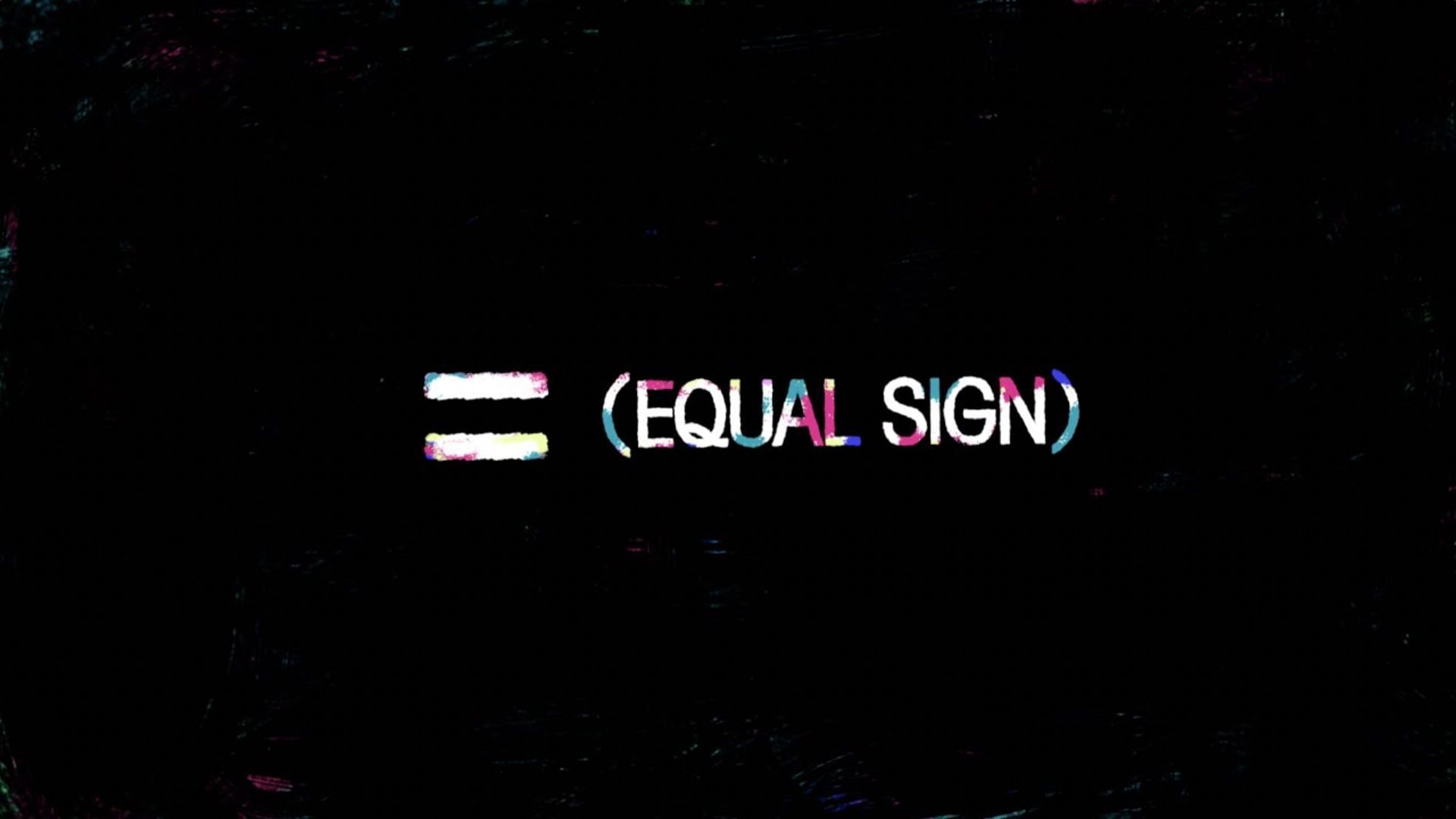 Equal Sign (Image via YouTube/ BANGTAN TV)