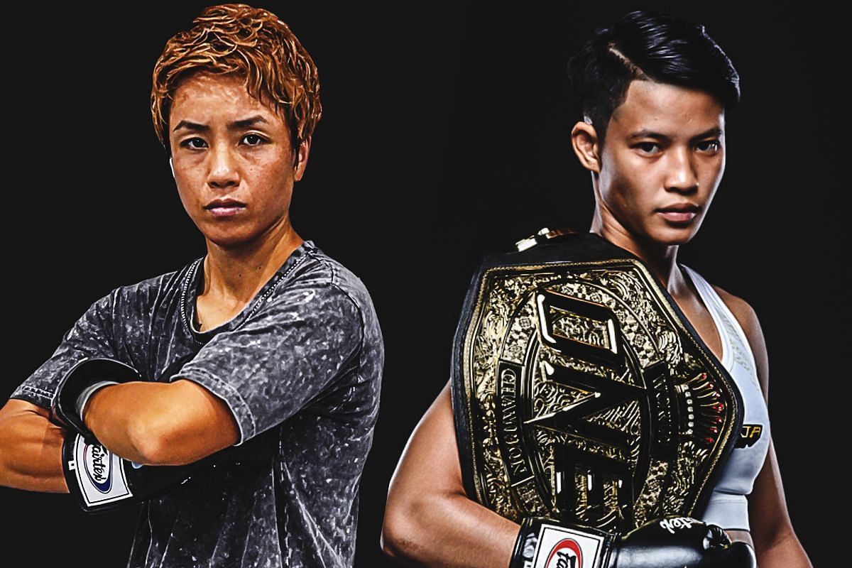 Kana Morimoto and Phetjeeja Lukjaoporongtom - Photo by ONE Championship