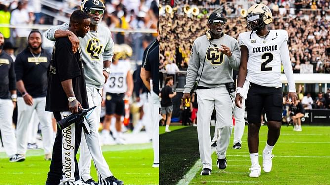Coach Prime's eldest son Deion Sanders Jr. laughs off absurd narratives around his father and brother Shedeur Sanders: "Sh*t be comical dawg"