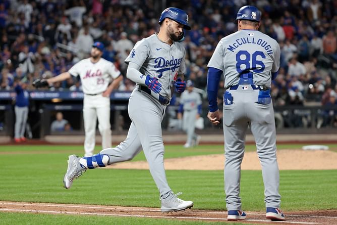 Watch: Francisco Alvarez and Andy Pages get heated at the plate as tensions rise in intense Dodgers vs Mets showdown