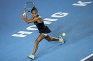Leylah Fernandez in action at the 2024 Hong Kong Open (Picture: Getty)