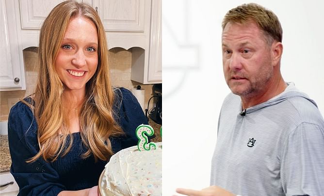 “Picture first”: Auburn HC Hugh Freeze’s daughter Jordan hilariously fools dad during a night of basketball