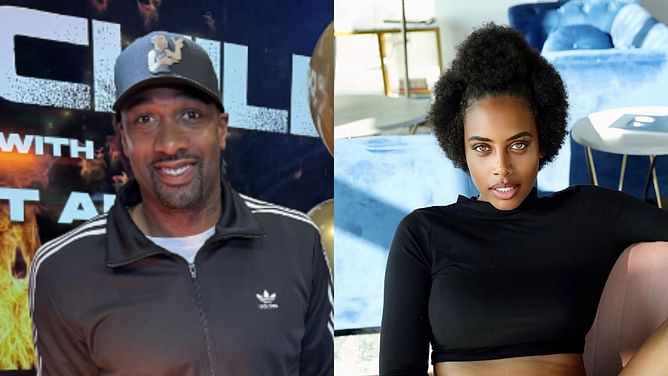 Gilbert Arenas' girlfriend Melli Monaco delivers 3-word reaction to Aloni Arenas' 34-point outburst