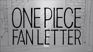 One Piece FAN LETTER anime special announces October 2024 release date with a visual