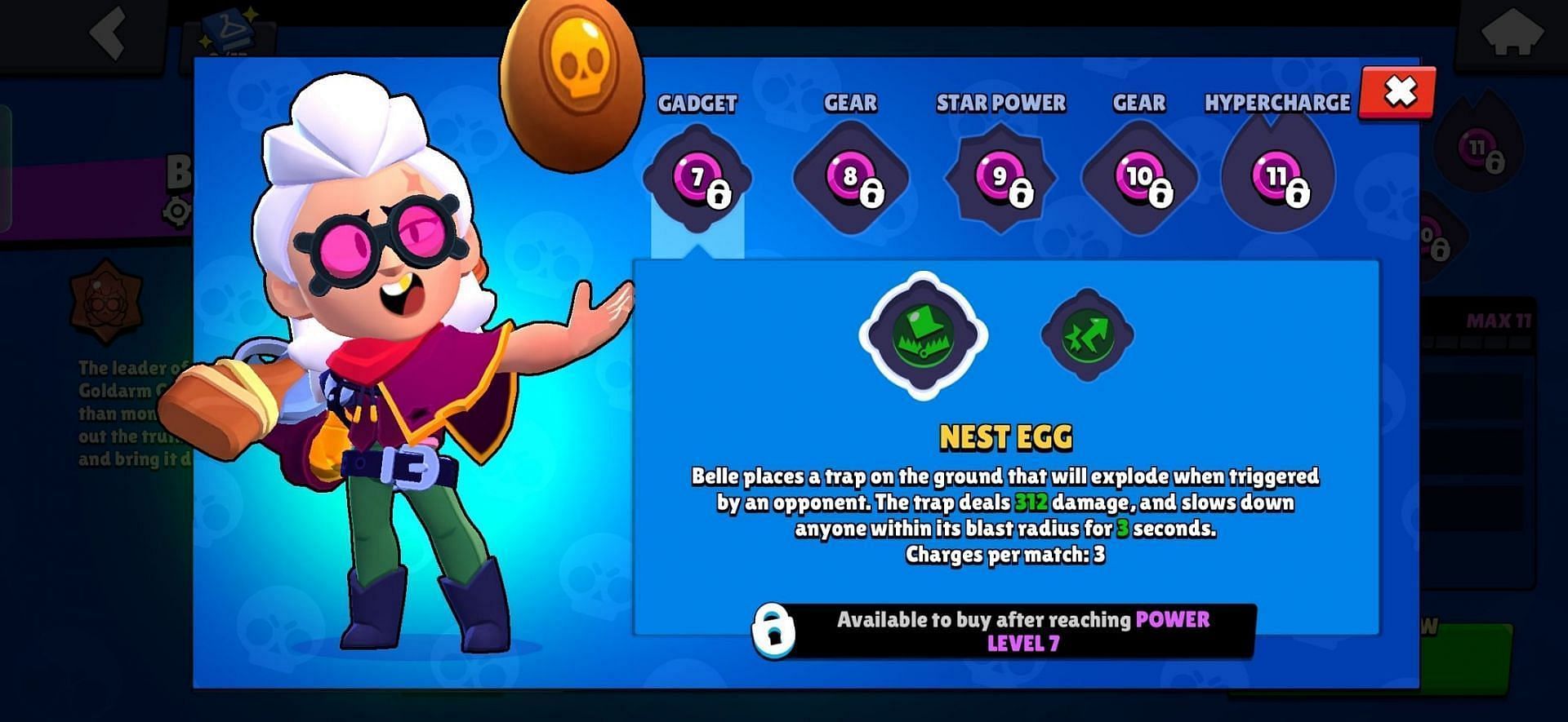 Nest Egg Gadget (Image via Supercell)