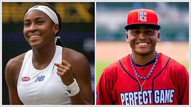 Coco Gauff "beyond happy" for brother Codey as he confirms commitment to University of Missouri's baseball team
