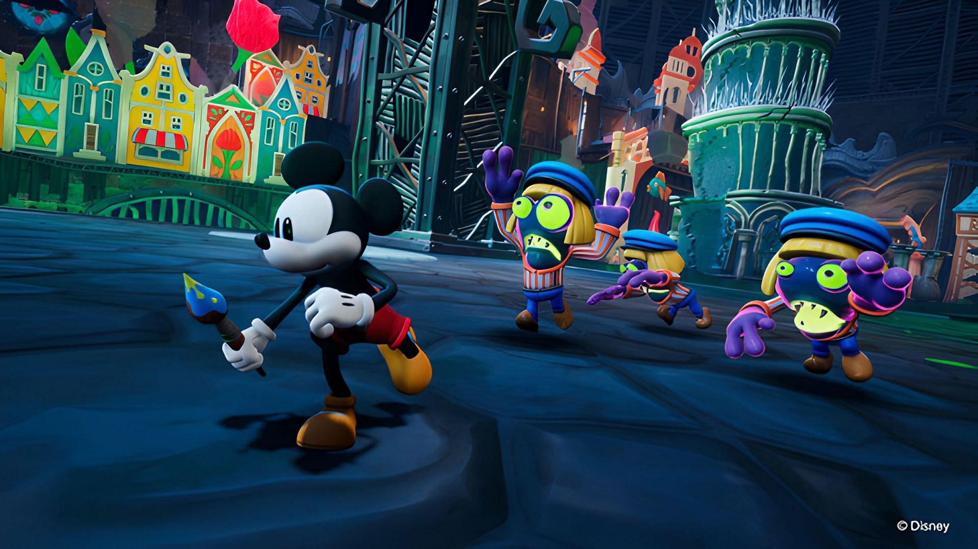 How to beat The Clock Tower boss in Epic Mickey Rebrushed (Image via Steam)