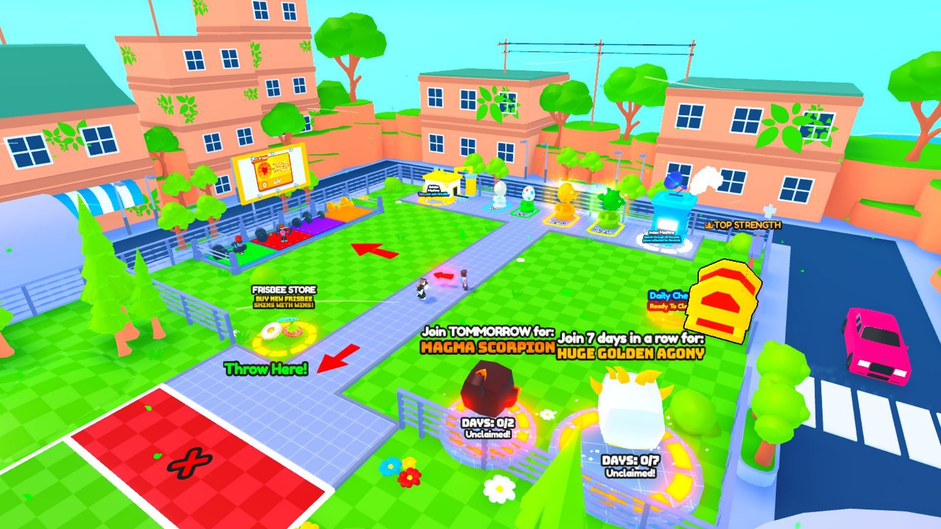 Free Active codes in Frisbee Simulator (Image via Roblox)