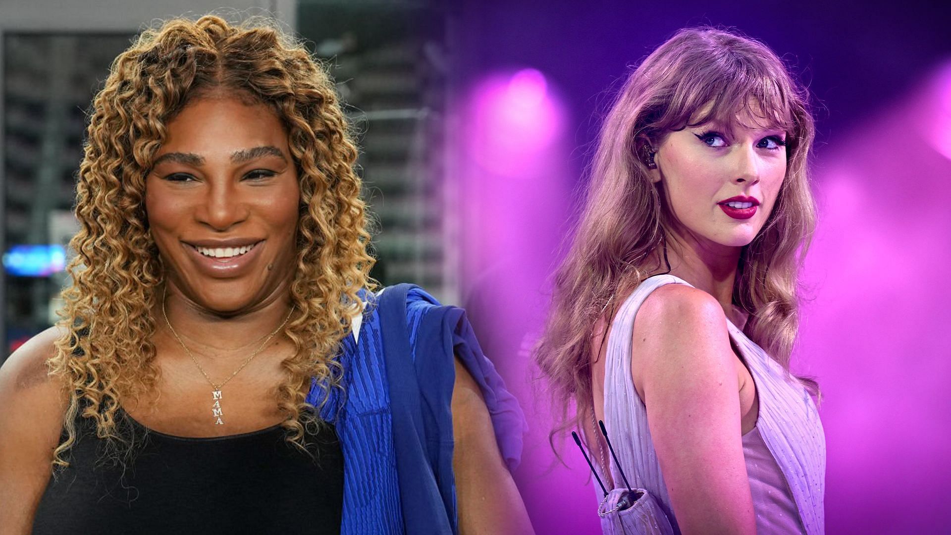 Serena Williams (L) and Taylor Swift (R); ( Source - Getty Images)