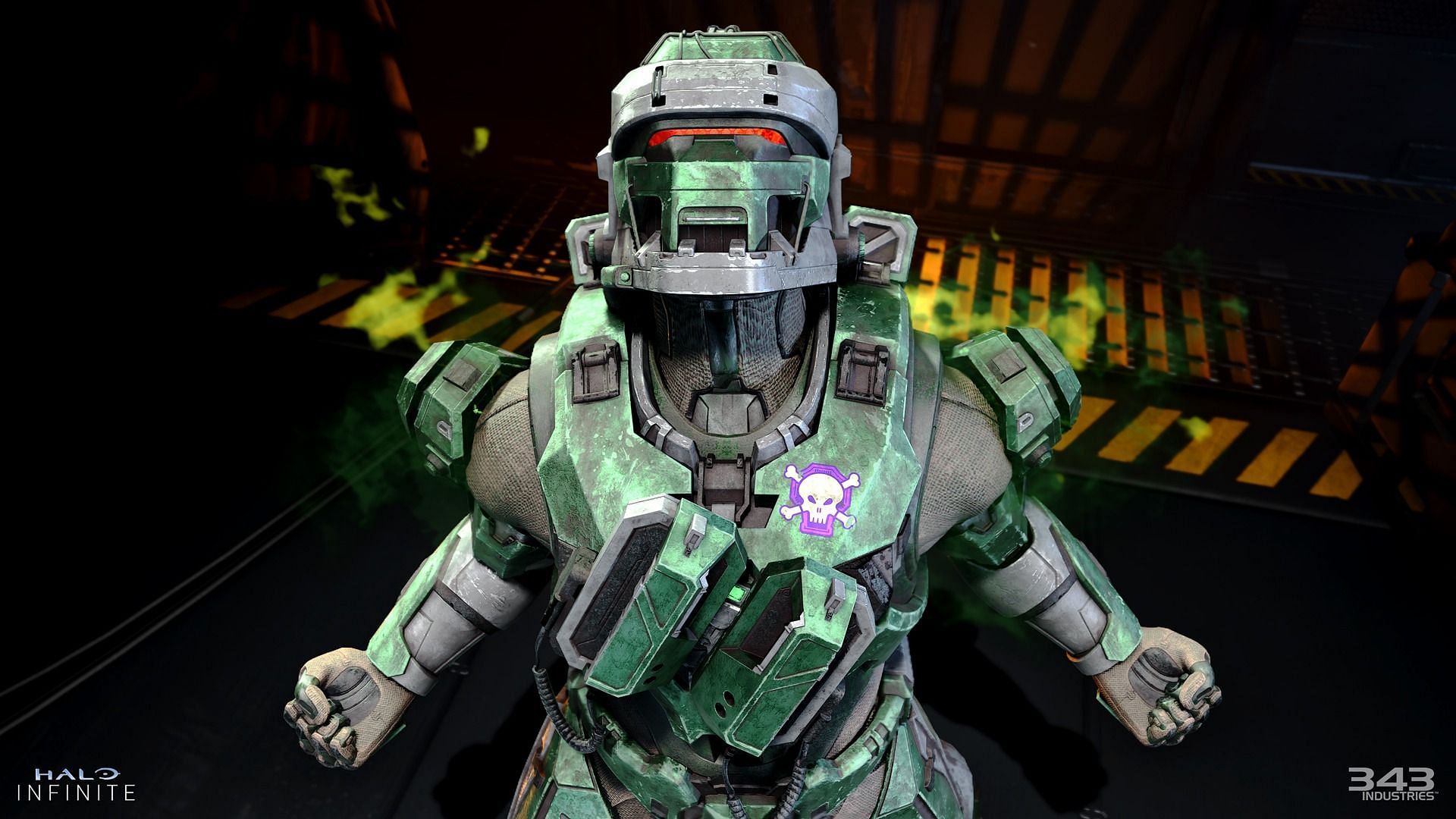 Haloween Spartanstein armor (Image via 343 Industries)