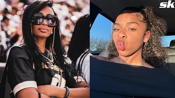 Coach Prime's daughter Shelomi has 2-word reaction to describe mom Pilar's Colorado game snap from Folsom Field