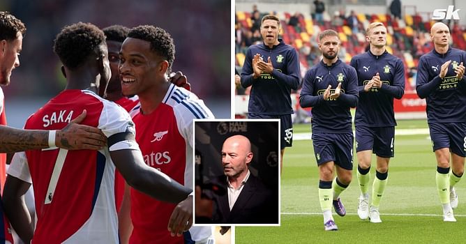 Alan Shearer delivers result prediction as Arsenal prepare to lock horns with Southampton