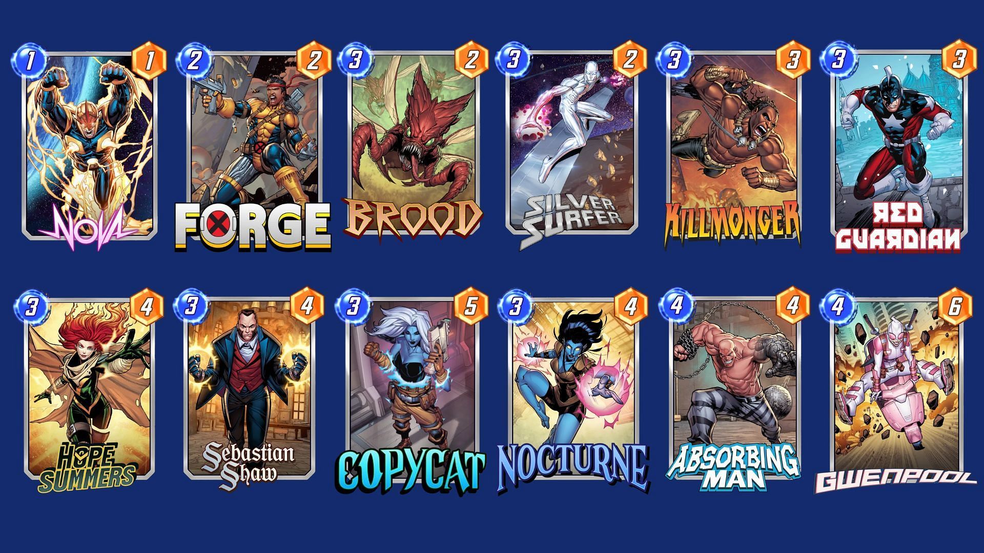 The Surfer Copycat deck is a strategic Marvel Snap Copycat deck (Image via Nuverse)